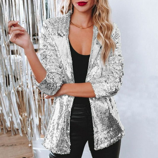 Alina - Pailletter-Blazer