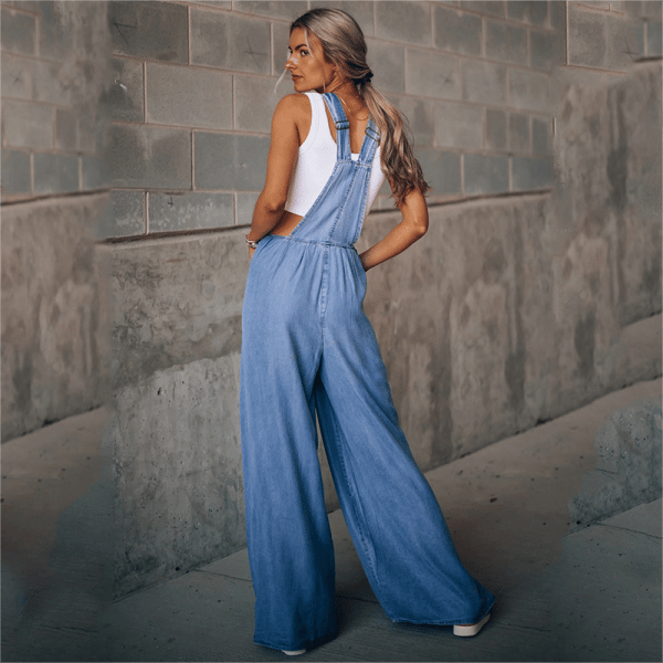 Sanura - Denim-jumpsuit til damer